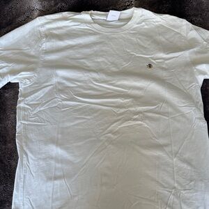Brooks Brothers Cream Short Sleeve Tee